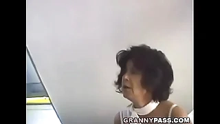 Hairy Grandma Takes Young Sherlock